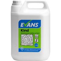 KIND - EVANS - General Purpose Washing Up Liquid (5L)
