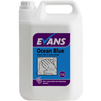 OCEAN BLUE SOAP - EVANS Invigorating Hand, Hair & Body Wash/Soap (5L)