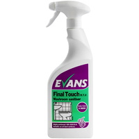FINAL TOUCH RTU - EVANS Highly Perfumed Bacterial Washroom Cleaner/Sanitiser (750ml)
