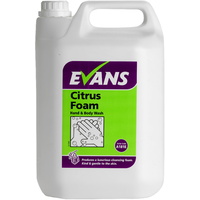 CITRUS FOAM - Evans Luxury Foaming Hand & Body Wash (5L)