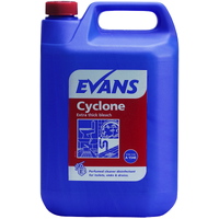 CASE OF 2 X 5L  - CYCLONE - Extra Thick Bleach Highly Perfumed With Added Detergent (5L)