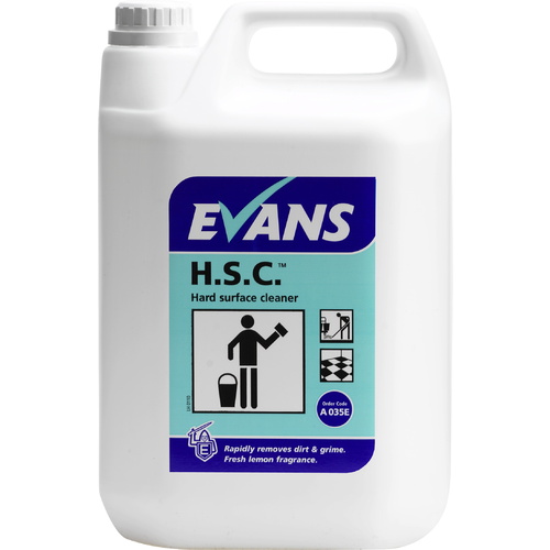 HSC - EVANS - Hard Surface Cleaner (Lemon) (5L)