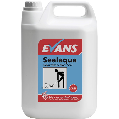SEALAQUA - EVANS Water Based, Polyurethane Floor Sealant (5L)
