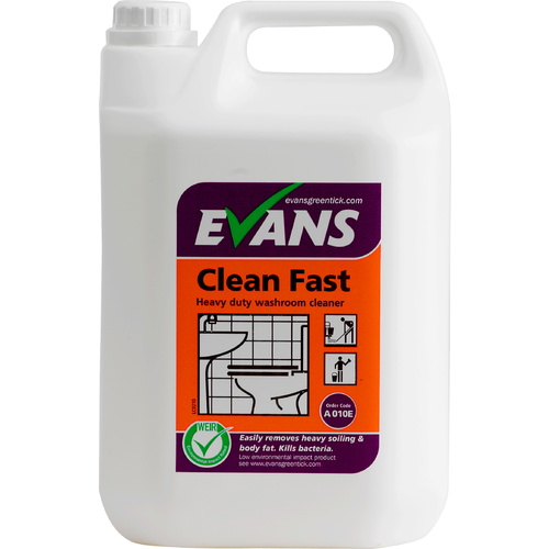 CLEAN FAST - EVANS Heavy Duty Washroom Cleaner & Descaler (EN1276) (5L)