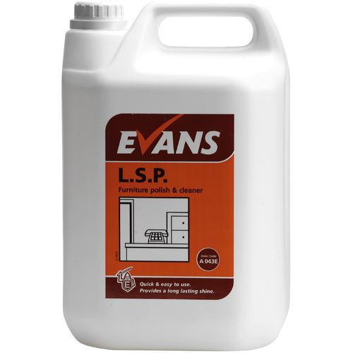LSP - EVANS Multi Surface Liquid Spray Polish (5L)