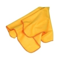 CASE OF 2 x Heavy Duty Washable Yellow Dusters (Pack x10)