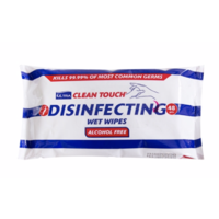 Clean Touch - Hand & Surface Disinfectant Wet Wipes (48 wipes)
