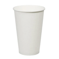 16oz Premium Paper Coffee Cups- Mocha (Case x 500)