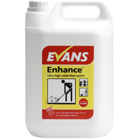 CASE OF 2  X ENHANCE - Metalised Floor Polish Ultra High Solid Wet Look Finish (5L)