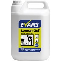 LEMON GEL - Citrus Viscous Gel, Mopping and Spray Cleaning (5L)