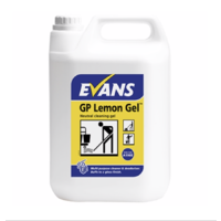 GP LEMON GEL - EVANS - Citrus Viscous Gel, Mopping and Spray Cleaning (5L)