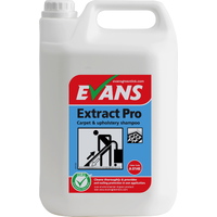 CASE OF 2 X 5L - EXTRACT PRO - Anti-Soiling Carpet & Upholstery Shampoo/Cleaner for Extraction Machines (Low Foam) (5L)