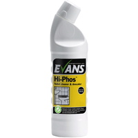 EVANS - HI-PHOS - Toilet Cleaner & Descaler Safe on Stainless Steel (1L)