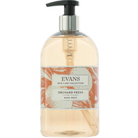 ORCHARD FRESH BASIN 500ML - EVANS Refreshing Hand, Hair & Body Wash/Soap Basin Pump Bottle (500ml)