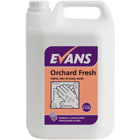 EVANS - ORCHARD FRESH - Refreshing Hand, Hair & Body Wash/Soap (5L)