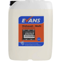 EVANS - DISH WASH MULTI 20L - Dishwasher Detergent (20L)