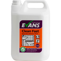 EVANS - CLEAN FAST - Heavy Duty Washroom Cleaner (EN1276) (5L)