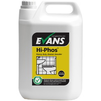 EVANS - HI-PHOS - High Active Phosphoric Acid Cleaner & Descaler Safe on Stainless Steel & Porcelain (5L)