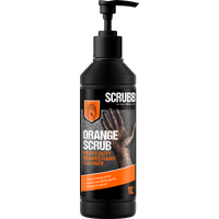 SCRUBB Orange Scrub Heavy Duty Beaded Hand Cleaner - 1L Pump Action Bottle