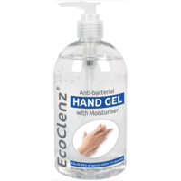 EcoClenz Anti Bacterial Hand Gel 70% with Moisturiser (500ml)