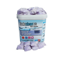 Soluclean Neutral Scrubber Drier Floor Cleaner (Polished Floors) (Lavender Fragrance) Tub x150 Sachets