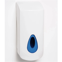 Modular 2000ml Refillable Liquid Soap/ Sanitiser Dispenser - White Blue