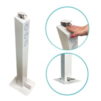 Hand Sanitiser Station. Foot pedal operated (Hands-free) - White