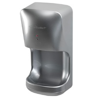 Crocodillo T2 Hand Dryer - Ultra Fast Blade Dryer with Catch Tray 850W / 72.7dB / 12 Seconds - SILVER