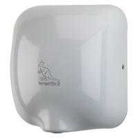 Kangarillo ECO 2 Hand Dryer - Auto Variable Heater Ultra Fast 900W / 79dB / 8-12 Seconds - WHITE