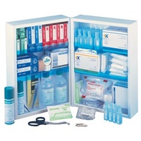 Double First Aid Cabinet - Complete