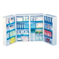 Triple First Aid Cabinet - Complete