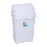 Wham Medium Swing Bin 25L White