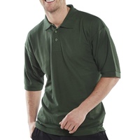 Polo Shirt Bottle Green - LARGE