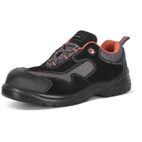 Trainer Shoes Non Metalic Steel Toe Caps Black