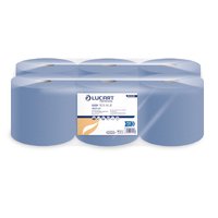 CASE OF 2 X Centre Feed Blue 150m Rolls - EASY150B- 2ply Blue 150m (x6 Rolls)