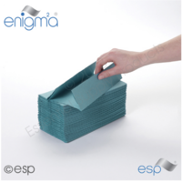 EASY2880G (HTG2880) C fold Hand Towel 1ply Green (x2880)