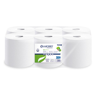 ECO180W (DWH180) - Continuous Roll Towel - 1ply White 150m (x6 Rolls)