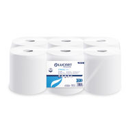 STRONG211W (DWH211) - Continuous Roll Towel - 2ply White 100m (x6 Rolls)