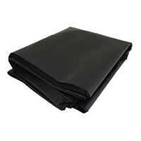 CASE OF 2 X  - Medium Duty Black Bag 18x29x39 (10kg) (x200 Bags)