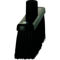 310mm Medium Hygiene Broom Head - Screw Thread (Black)