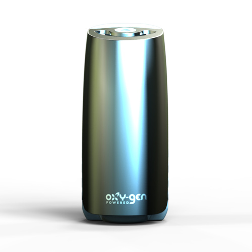 Oxy-Gen Viva!E Air Freshener Odour Control System Dispenser  - MATT SILVER