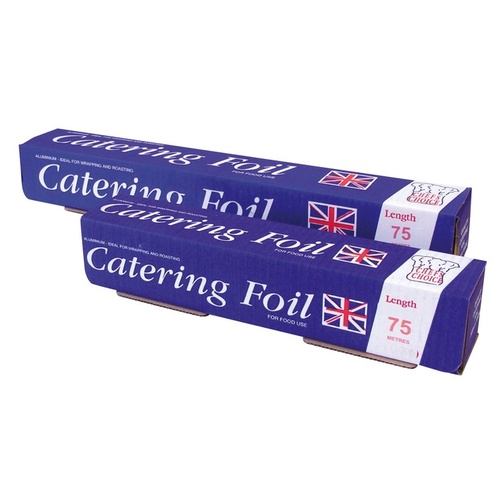 Catering Foil -12/300mm Foil in Cutterbox (75m)
