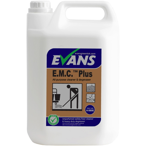EVANS - EMC PLUS - Heavy Duty Alkaline Cleaner & Degreaser (5L)