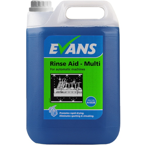 RINSE AID MULTI - EVANS - Dishwasher Rinse Aid (5L)