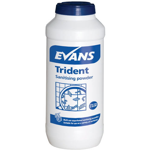 EVANS - TRIDENT - Blue Sanitising Powder (500g)