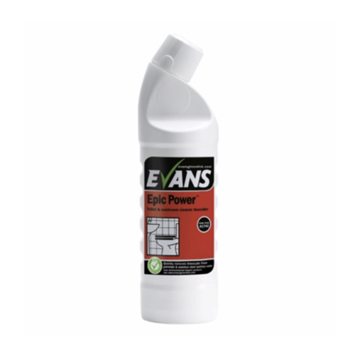 EVANS - EPIC POWER - Toilet & Washroom Sulphamic Acid Cleaner & Descaler (1L)