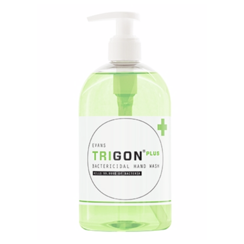 CASE OF 6 X TRIGON PLUS BASIN - Bactericidal, Unperfumed Hand Wash Soap (500ml) Kills 99.999% Bacteria