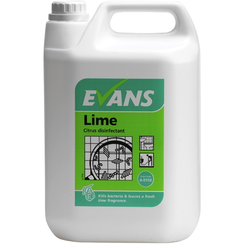 LIME DISINFECTANT - EVANS Long Lasting Citrus Fragranced  Disinfectant (5L)