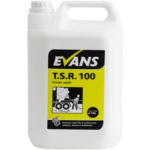 TSR100 - Evans Traffic Soil Remover Commercial for Pressure Washers (5L)