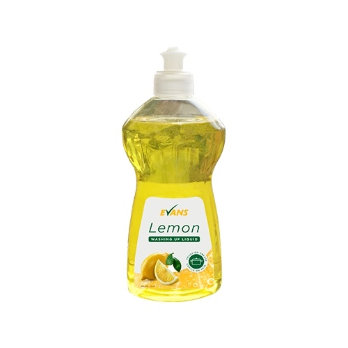 EVANS - LEMON WASHING UP LIQUID - Fresh Lemon Washing Up Liquid (500ml)